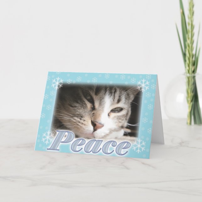 Tarjeta Festiva Paz (Anverso)