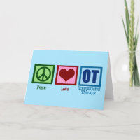 Paz, amor a la terapia ocupacional