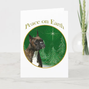 Tarjeta Festiva Paz de Boxer