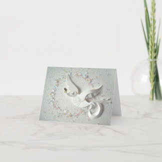 Tarjeta Festiva "Paz en la tierra "