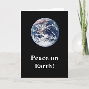 Tarjeta Festiva ¡Paz en la Tierra!