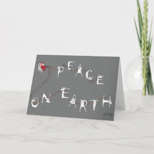 Tarjeta Festiva Paz en la Tierra