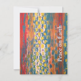 Tarjeta Festiva Paz en la Tierra