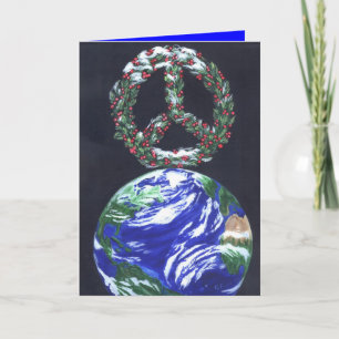 Tarjeta Festiva Paz en la Tierra