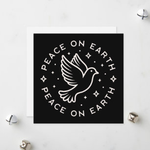 Tarjeta Festiva Paz en la tierra