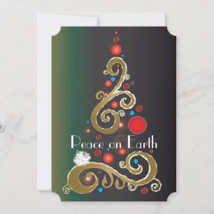 Tarjeta Festiva Paz en la Tierra II