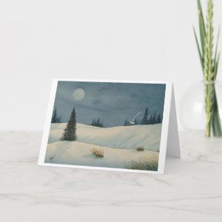 Tarjeta Festiva paz en la tierra y alegría a todos
