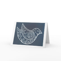 Paz en pájaro de la tierra