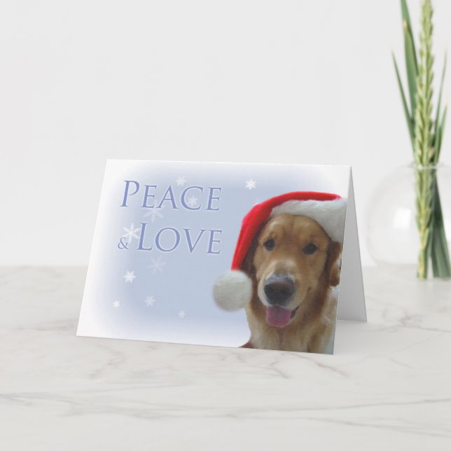 Tarjeta Festiva Paz y amor II (Anverso)