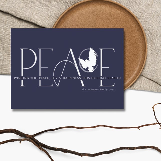 Tarjeta Festiva Peace Dove Love Joy (Subido por el creador)