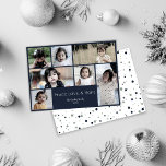 Tarjeta Festiva Peace Love Hope White Photo Holiday Card<br><div class="desc">Comparte todas tus fotos favoritas con tu familia y seres queridos para celebrar las fiestas y el nuevo año. Saludo: Paz,  amor y esperanza.</div>