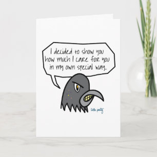 Tarjeta Festiva Peety dice...