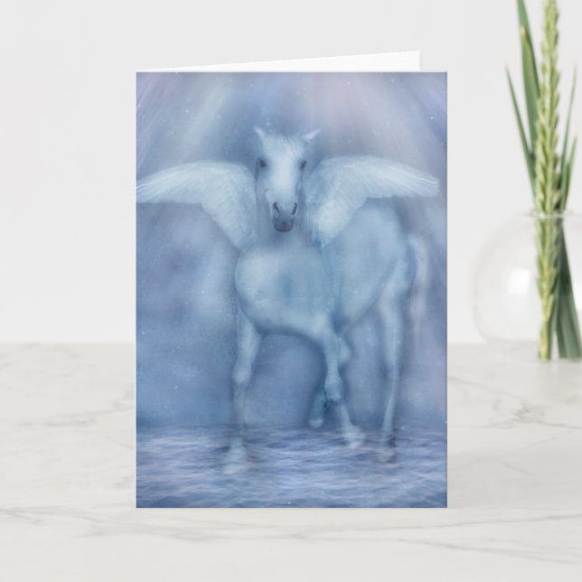 Tarjeta Festiva Pegaso (Anverso)