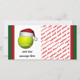Tarjeta Festiva Pelota de tenis de navidades