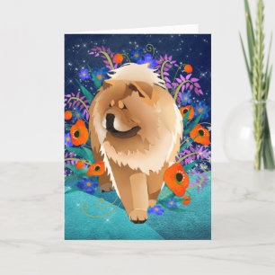Tarjeta Festiva PENNY 4 UR THOUGHTS - Chow Art cards