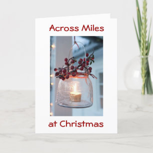 TARJETA FESTIVA PENSANDO EN NUESTROS AMIGOS EN NAVIDADES/SIEMPRE