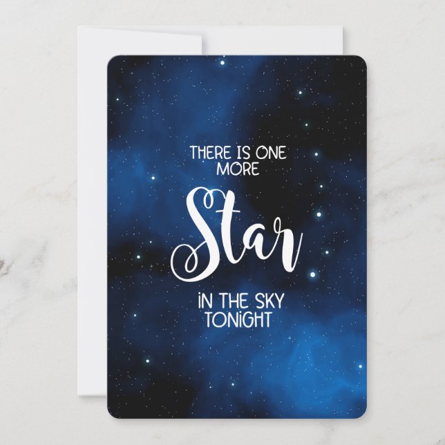 Tarjeta Festiva pensando en tus condolencias pérdida querida queri (Anverso)