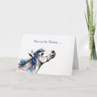 Tarjeta Festiva Pensar en ti con cariño y curiosidad