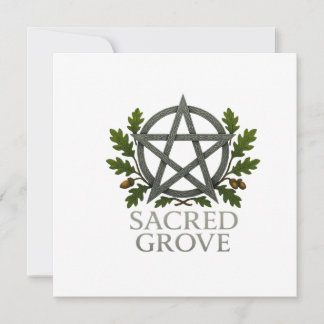 Tarjeta Festiva Pentagram Wiccan
