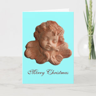 TARJETA FESTIVA PEQUEÑA FLORENTINA ANGEL