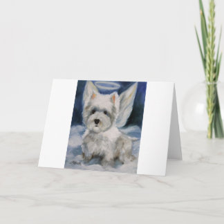 Tarjeta Festiva pequeño ángel