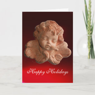 TARJETA FESTIVA PEQUEÑO ÁNGEL FLORENTINO