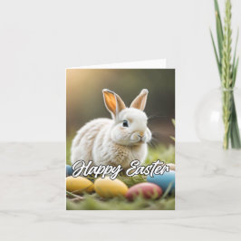 Tarjeta Festiva Pequeño conejo de Pascua