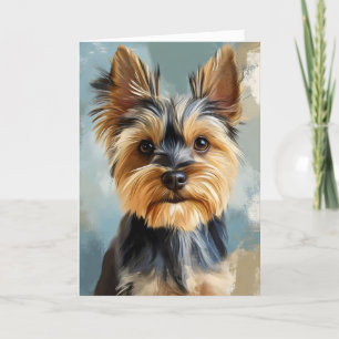 Tarjeta Festiva Pequeño perro Mascota animal
