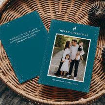 Pequeño reno simple copo de nieve foto Personaliza