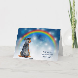 Tarjeta Festiva Pérdida de luces nocturnas de arcoíris de simpatía