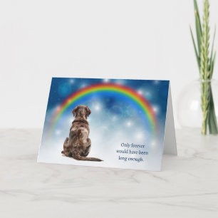 Tarjeta Festiva Pérdida de Luces Nocturnas de Labrador Retriever d