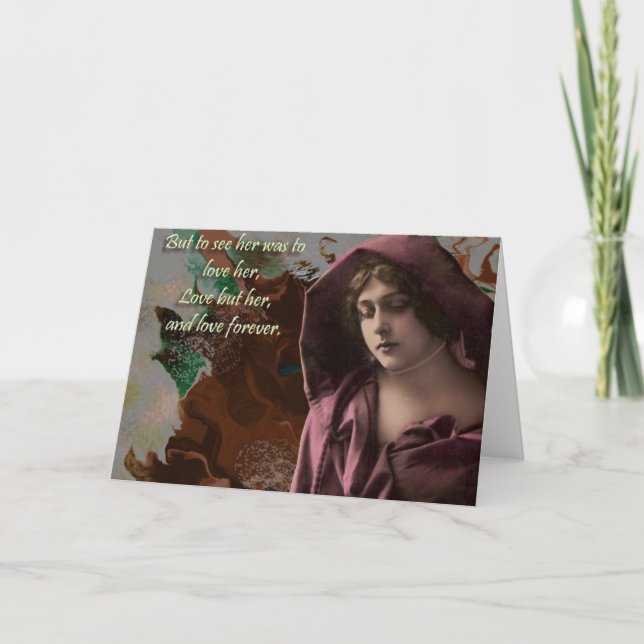 Tarjeta Festiva Pero para amarla… (Anverso)