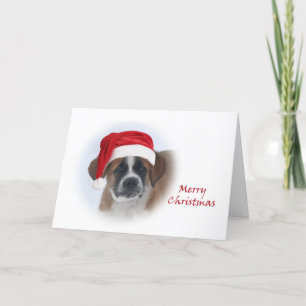 Tarjeta Festiva Perrito #2 de St Bernard