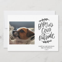 Perro Cute | Beber sus Navidades externos COVID