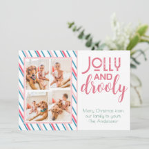 Perro Divertido y Bebé Cuatro Fotos Coloridas