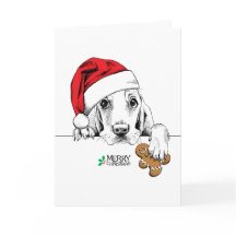 Perro lindo con galleta de pan de jengibre