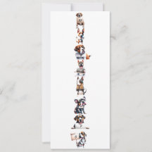 Perros divertidos personalizados con Rótulos cuent