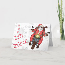 Tarjeta Festiva Personaliza el Personalizado de motociclismo de mo