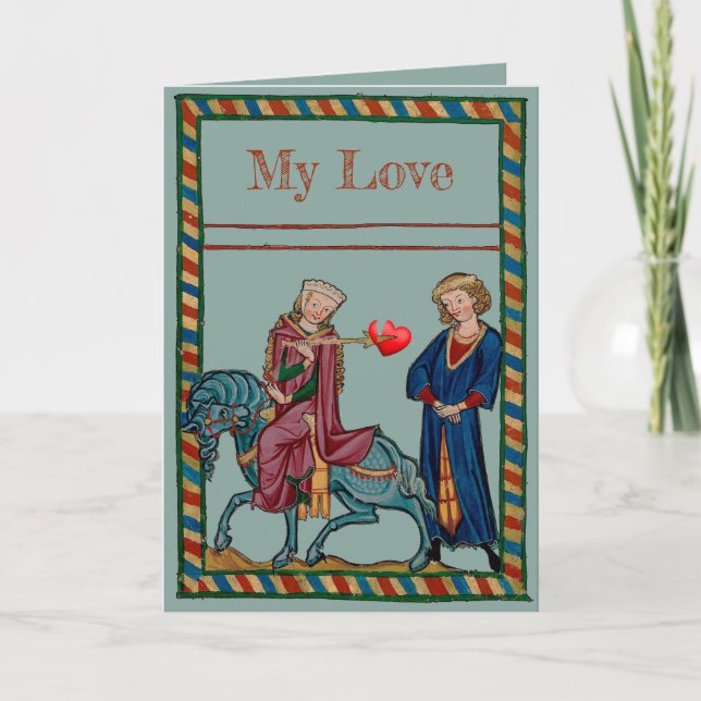 Tarjeta Festiva Personaliza este San Valentín (Anverso)