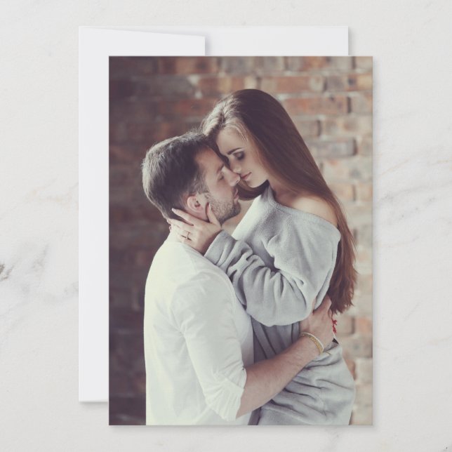 Tarjeta Festiva Personaliza Tu Propia Foto (Anverso)