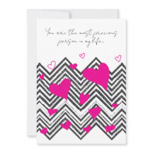 Personalizable Corazón y Zig Zag Romántico Persona