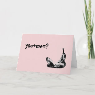 Tarjeta Festiva Personalizable Día de San Valentín Card Arty Funny