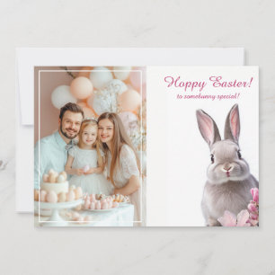 Tarjeta Festiva Personalizable 🐇 encanto de Semana Santa