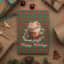 Personalizable festivo de Cappucinio