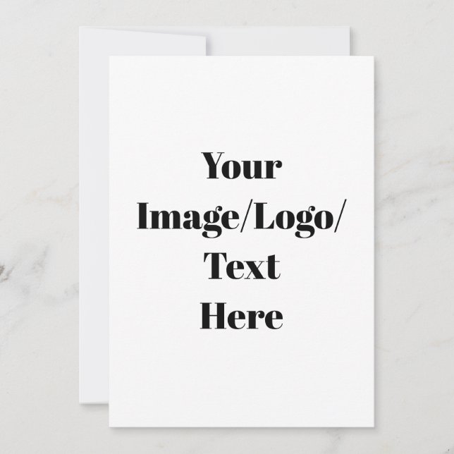 Tarjeta Festiva Personalización o Personalizar (Anverso)