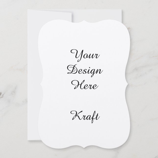 Tarjeta Festiva Personalizado (Anverso)