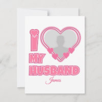 Personalizado Amo a Mi Marido - Añadir foto y nomb