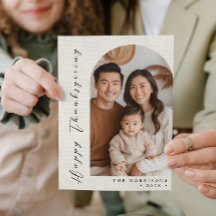 Personalizado blanco de lienzo Foto Feliz Día de A