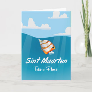Tarjeta Festiva Personalizado de afiches de viajes de vacaciones d