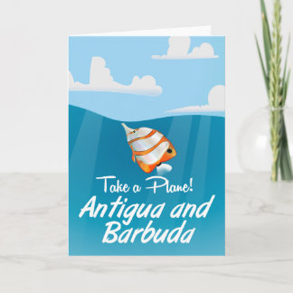 Tarjeta Festiva Personalizado de afiches de viajes de vacaciones d